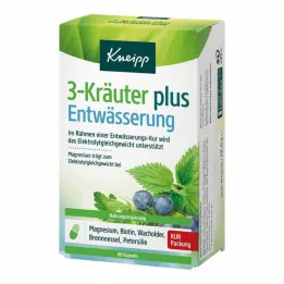 Kneipp 3-zioła plus kapsułki drenażowe, 60 szt