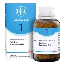 DHU Sól Schüßlera nr 1 Fluoratum wapnia D12 tabletki, 900 szt