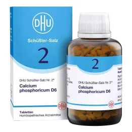 DHU Sól Schüßlera nr 2 Tabletki wapnia i fosforu D6, 900 sztuk