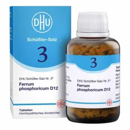 DHU Sól Schüßlera nr 3 Ferrum phoricum D12 tabletki, 900 szt