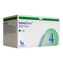 Kaniule Novofine 4 mm 0,23x0,25 mm 32 G, 100 sztuk