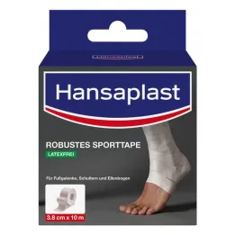 Wytrzymała taśma sportowa Hansaplast 3,8 cm x 10 m biała, 1 szt
