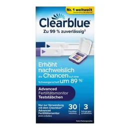Testy płodności Clearblue 30 + 3, 33 szt