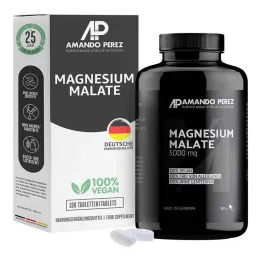 Jabłczan Magnezu 3000 mg tabletki wegańskie, 180 szt
