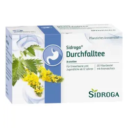Sidroga torebki filtrujące do herbaty na biegunkę (20x1,5 g)