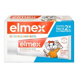 Elmex pasta do zębów dla dzieci 2 - 6 lat, duet, 2x50 ml
