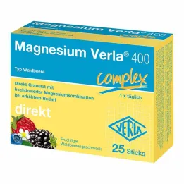 Magnez Verla 400 Wild Berry Direct Granulat, 25 szt