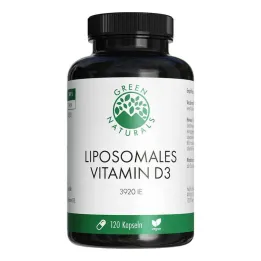 Green Naturals Kapsułki liposomalne z dużą dawką witaminy D3, 120 sztuk