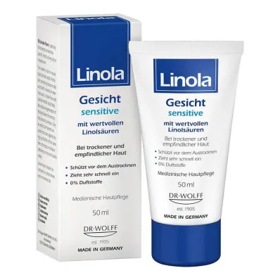 Linola wrażliwy krem do twarzy, 50 ml Linola wrażliwy krem do twarzy, 50 ml