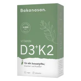 Bakanasan Witamina D3 + K2 kapsułki, 60 szt