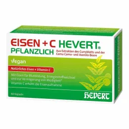 Kapsułki roślinne Iron + C Hevert, 60 sztuk