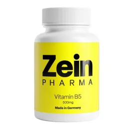 Witamina B5 Kwas pantotenowy 500 mg kapsułki, 120 sztuk