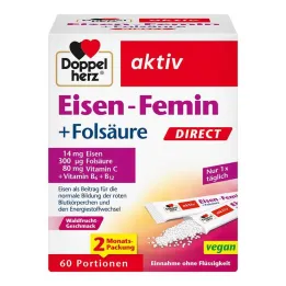 Doppelherz Iron-Femin Direct Pellets, 60 szt