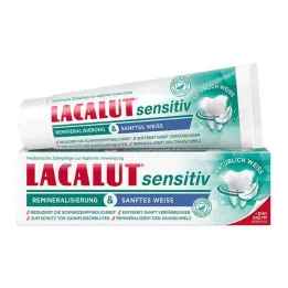 Lacalut Sensitive Remineralizacja & miękka biała, 75 ml
