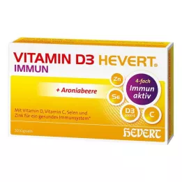 VITAMIN D3 HEVERT Kapsułki odpornościowe, 30 szt