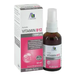Witamina B12 1000 µg spray bezpośredni, 50 ml