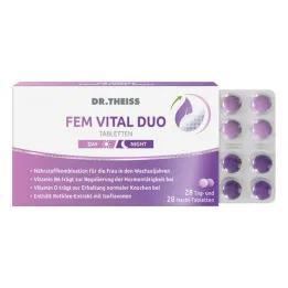 Tabletki Dr.Theiss Fem Vital Duo, 56 szt