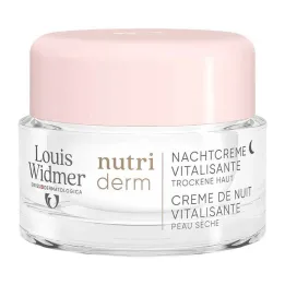 Widmer nutriderm Vitalisante krem na noc bez perfum, 50 ml