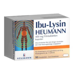 Ibu-Lysine Heumann 400 mg tabletki powlekane, 50 szt