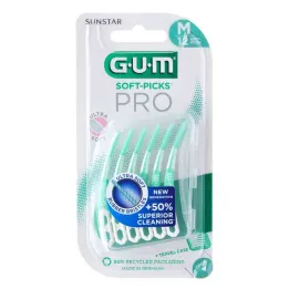GUM SOFT-PICKS PRO Średni (12 sztuk)