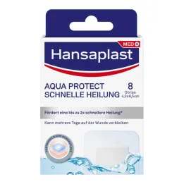 Plastry Hansaplast Aqua Protect, szybko gojące, 8 sztuk