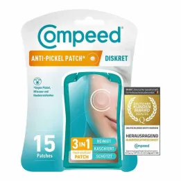 Compeed plaster przeciw pryszczom dyskretny, 15 szt