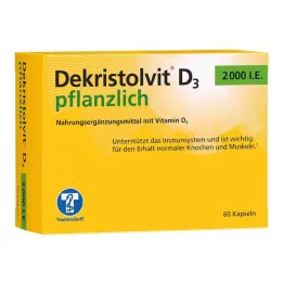 Dekristolvit D3 2000 IU kapsułki roślinne, 60 sztuk
