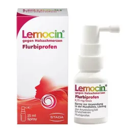 Lemocin Flurbiprofen 8,75mg/dawkę Spray do stosowania w jamie ustnej, 15 ml