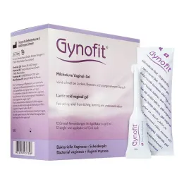 Gynofit żel dopochwowy z kwasem mlekowym, 12x5 ml