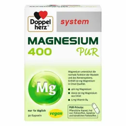 Doppelherz Magnesium 400 Pur system kapsułek, 30 szt