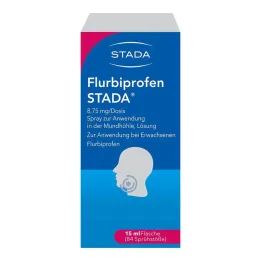 Flurbiprofen STADA 8,75 mg / dawkę Spray Anw.Doustnie, 15 ml