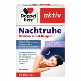 Doppelherz Night Sleep Waleriana drażetki nasenne, 30 szt