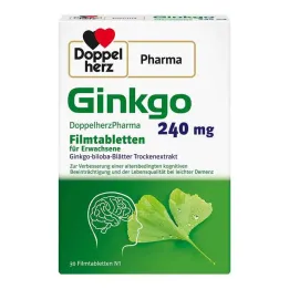 Ginkgo DoppelherzPharma 240 mg tabletki powlekane, 30 szt