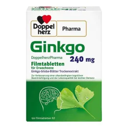 Ginkgo DoppelherzPharma 240 mg tabletki powlekane, 120 szt