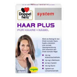Kapsułki systemu Doppelherz Hair Plus, 30 sztuk