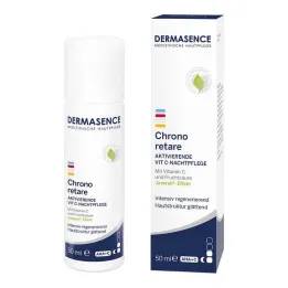 DERMASENCE Chrono retare active.VIT-C pielęgnacja na noc, 50 ml