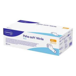 Rękawiczki diagnostyczne Peha-Soft nitrylowe niebieskie niesterylne pf XS, 150 sztuk