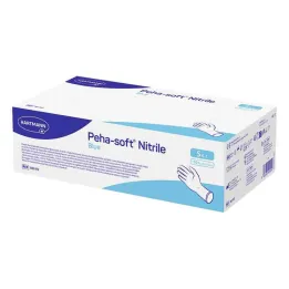 Rękawiczki diagnostyczne Peha-Soft nitrylowe niebieskie niesterylne pf S, 150 sztuk