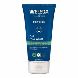 Weleda For Men Płyn do mycia twarzy 2w1, 100 ml