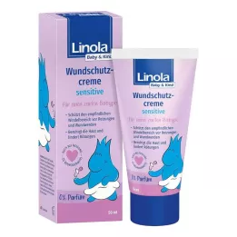 LINOLA Dziecko & Krem ochronny na rany dla dzieci wrażliwy, 50 ml