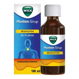 WICK Syrop na kaszel suchy z miodem, 180 ml