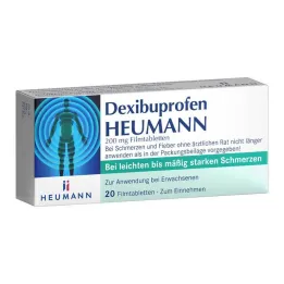 Dexibuprofen Heumann 200 mg tabletki powlekane, 20 szt