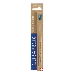 Curaprox CS wood ultra miękka drewniana szczoteczka do zębów, 1 szt