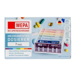 Tygodnik Wepa 7-dniowy UV-ochrona + tęcza, 1 szt