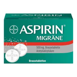 Aspiryna tabletki musujące na migrenę, 2x10 szt