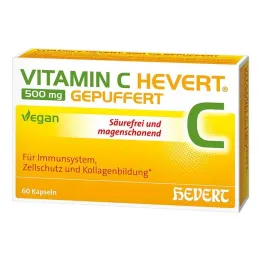 Witamina C Hevert 500 mg kapsułki buforowane, 60 szt