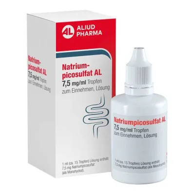 Pikosiarczan sodu AL 7,5 mg/ml krople doustne, 50 ml Pikosiarczan sodu AL 7,5 mg/ml krople doustne, 50 ml