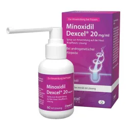 Minoksydyl Dexcel 20 mg/ml spray do stosowania na skórę głowy, 60 ml
