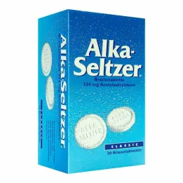 Alka-Seltzer klasyczne tabletki musujące, 2x10 szt