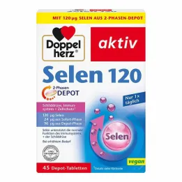 Doppelherz Selenium 120 2-fazowe tabletki depot, 45 szt